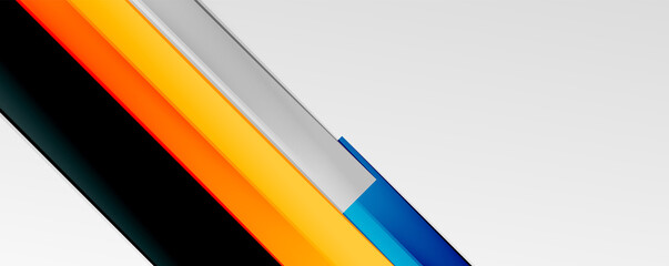 Color abstract lines trendy geometric background for business or technology presentation, internet poster or web brochure cover, wallpaper
