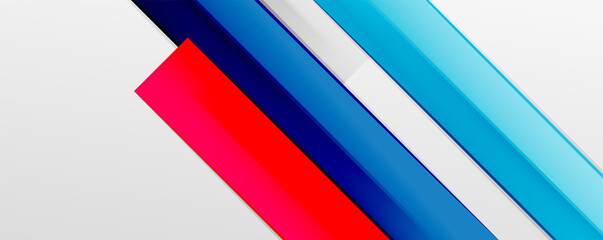 Multicolored lines background. Design template for business or technology presentations, internet posters or web brochure covers