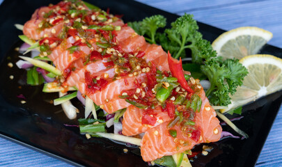 Thai Spicy Mixed Salads and Northeastern Thai Food