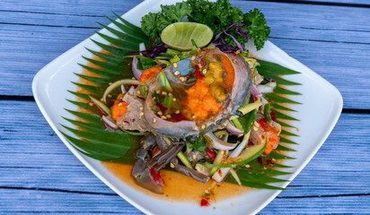 Thai Spicy Mixed Salads and Northeastern Thai Food