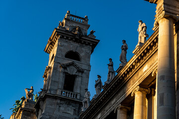 Obraz premium the tower of the cathedral of st peter