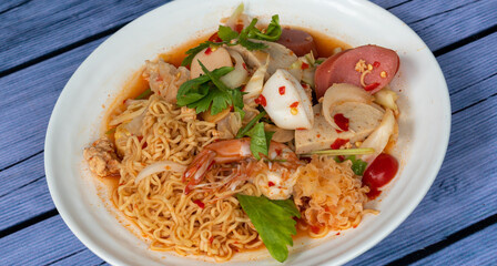 Thai Spicy Mixed Salads and Northeastern Thai Food