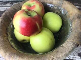 Apples basket 
