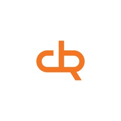 Obraz premium Cool and elegant initial letter CBR