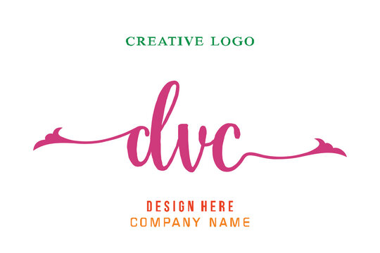 DVC lettering logo is simple, easy to understand and authoritative