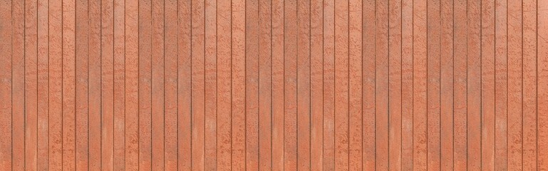 Panorama of Rusty iron fence or Rusty iron wall  pattern and background seamless - 422491547