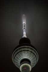 Fernsehturm bei Nacht
