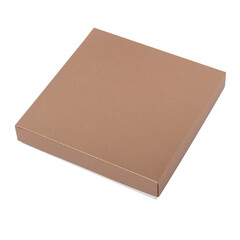 Cardboard packaging for confectionery isolated