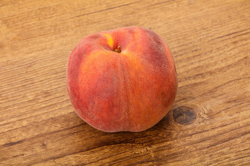 Fresh ripe sweet peach fruit