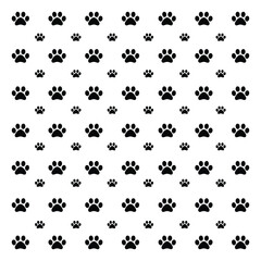 dog finger print pattern design