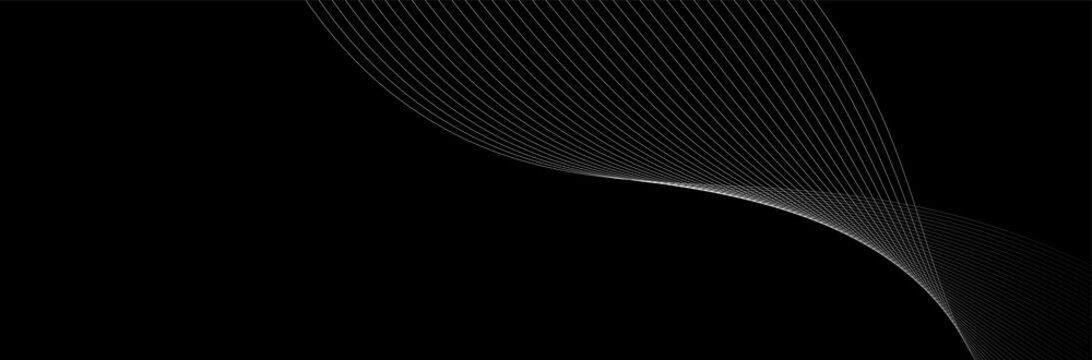 black and white wave background