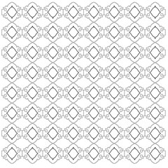 ETHNO DESIGN BLOCKS, AZTECS BLACK SILVER WHITE