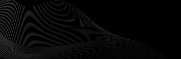 black and white wave background