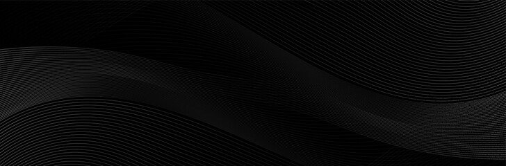 black and white wave background