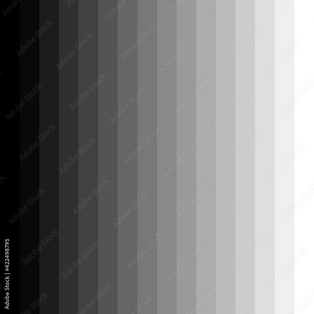 Poster from black to white pattern. range of black and white. vector.