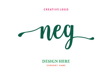 NEG lettering logo is simple, easy to understand and authoritative