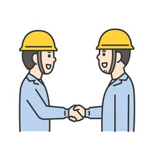 現場作業員　男女