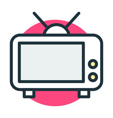 Tv Vector Icon