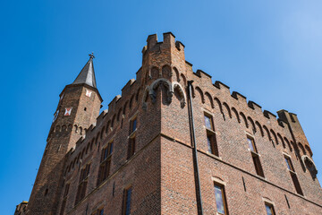 View of part of the town hall in Kalkar / Germany