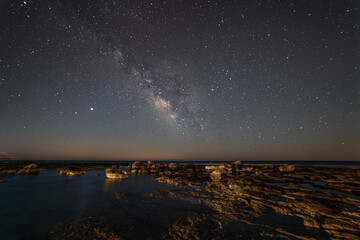 Milky Way Night Sky at Reef Beach