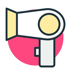 Hair Dryer Vector Icon