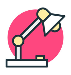 Study Lamp Vector Icon