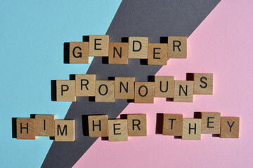 Gender Pronouns, Him, Her, They