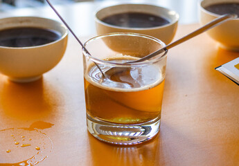 coffee cupping equipment