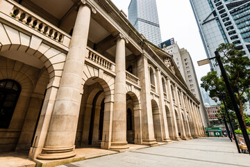The Court of Final Appeal Building also known as the Old Supreme Court Building in Hong Kong. Formerly housed the Supreme Court and the Legislative Council