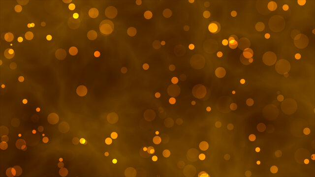 gold particles abstract back ground