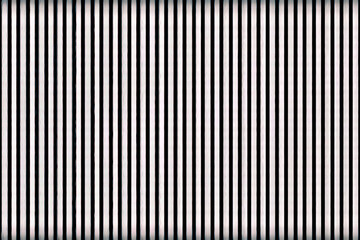 black and white striped background.