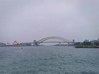 Sydney Harbour Bridge, Opera House, Sydney  Harbour Sydney New South Whales, Australia. January 7th 2020
