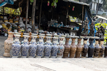 local shop of different home decorative items