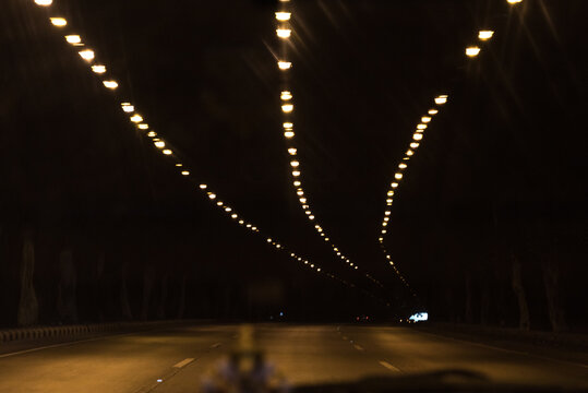 17 march 2021, maharashtra india : khandala tunnel exit