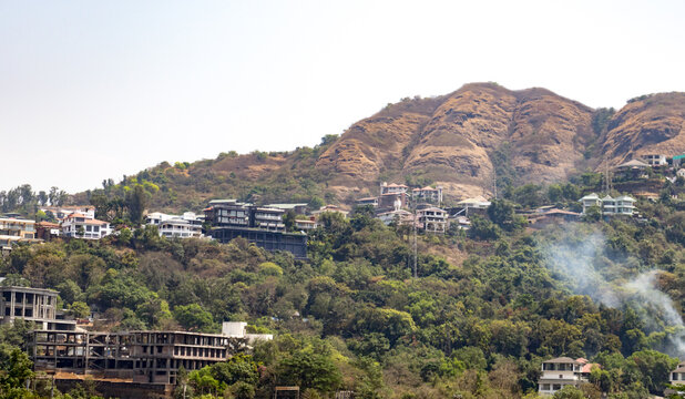 17 march 2021, maharashtra india: view of lonavala resorts