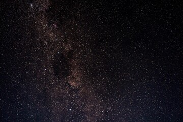 night sky with moon