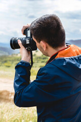 A Photographer  Capturing The Nature