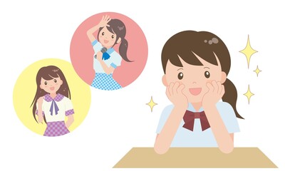 アイドルを夢見る女子学生