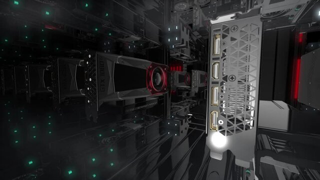 Travel to inside mining farm