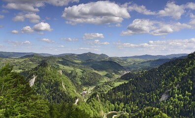 Pieniny Mountains, National Park, Szczawnica, Poland 
