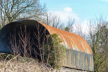Obraz premium Abandoned Farm Shed