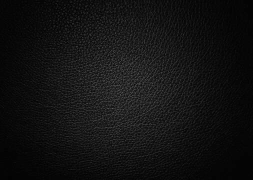 Black gradient artificial leather texture background