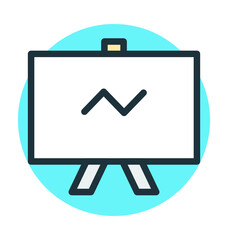 Billboard Vector Icon