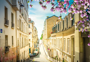 cityscape Mont Matre , Paris, France
