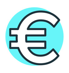 Euro Symbol Vector Icon