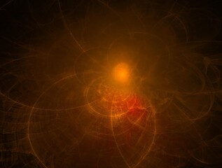 Imaginatory fractal background generated Image