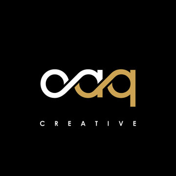 OAQ Letter Initial Logo Design Template Vector Illustration