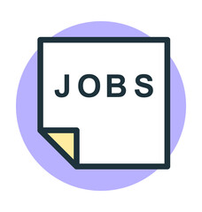 Job Post Vector Icon
