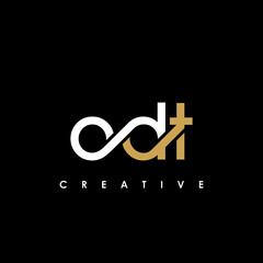 ODT Letter Initial Logo Design Template Vector Illustration