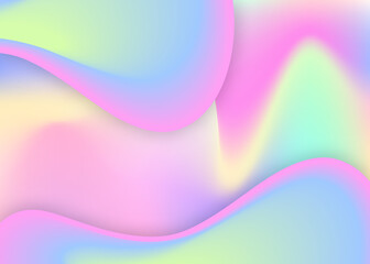 Fluid shape background with liquid dynamic elements.